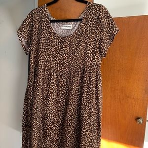 American Apparel Leopard Print Dress - XS/S